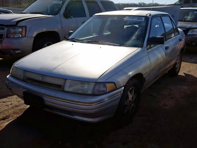 3MAPM10J3PR644782 - 1993 MERCURY TRACER SILVER photo 2