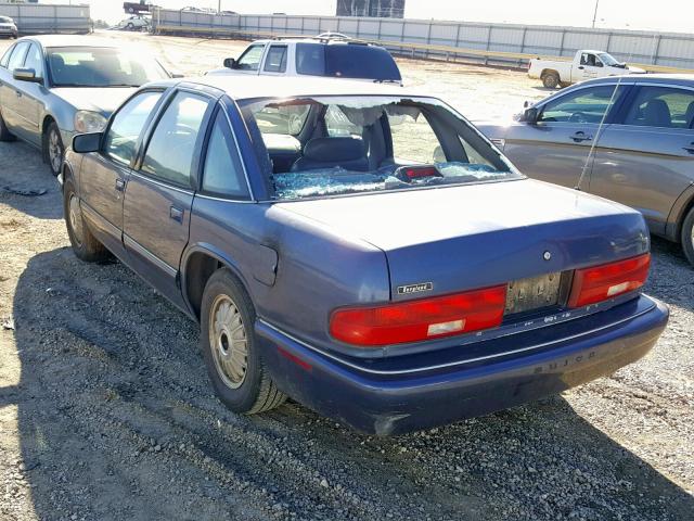 2G4WB52L0S1416920 - 1995 BUICK REGAL CUST BLUE photo 3