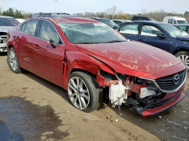 JM1GJ1V64E1138771 - 2014 MAZDA 6 TOURING RED photo 1