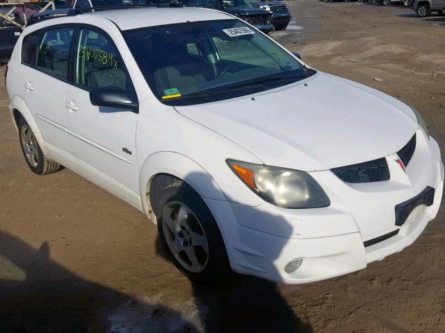 5Y2SL62854Z443364 - 2004 PONTIAC VIBE WHITE photo 1