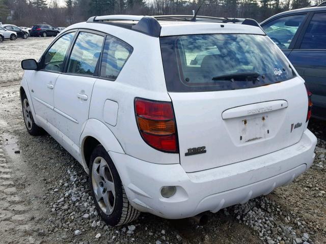 5Y2SL62854Z443364 - 2004 PONTIAC VIBE WHITE photo 3