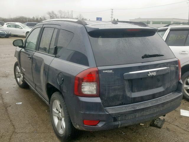 1C4NJCBB8ED890413 - 2014 JEEP COMPASS SP ნაცრისფერი ფოტო 3