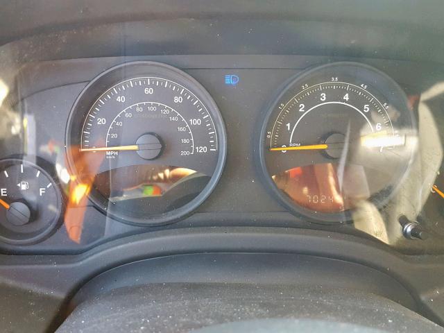 1C4NJCBB8ED890413 - 2014 JEEP COMPASS SP ნაცრისფერი ფოტო 8