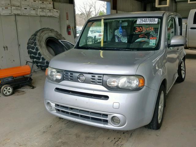 JN8AZ2KR3DT303431 - 2013 NISSAN CUBE S SILVER photo 2