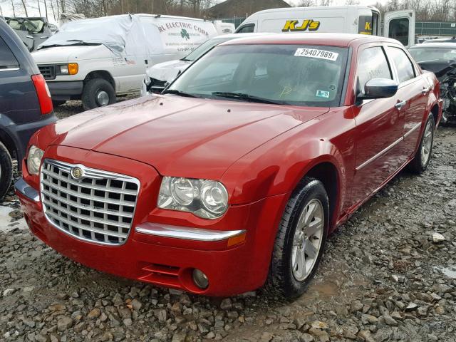 2C3LA53G07H827054 - 2007 CHRYSLER 300 TOURIN RED photo 2