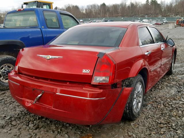 2C3LA53G07H827054 - 2007 CHRYSLER 300 TOURIN RED photo 4