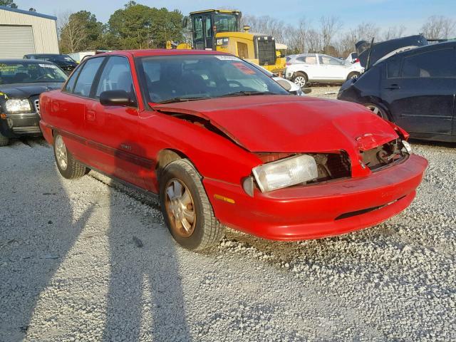 1G3NL55D7SM345205 - 1995 OLDSMOBILE ACHIEVA S RED photo 1