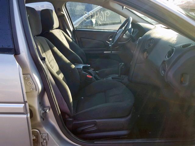 2G2WP552071201722 - 2007 PONTIAC GRAND PRIX SILVER photo 5