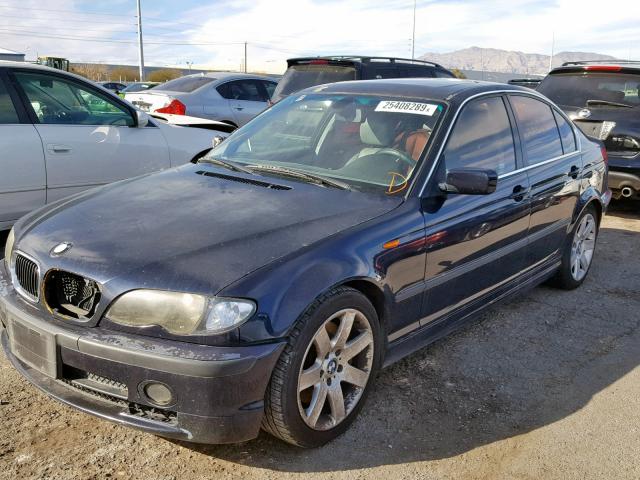 WBAEV53475KM39157 - 2005 BMW 330 I BLUE photo 2