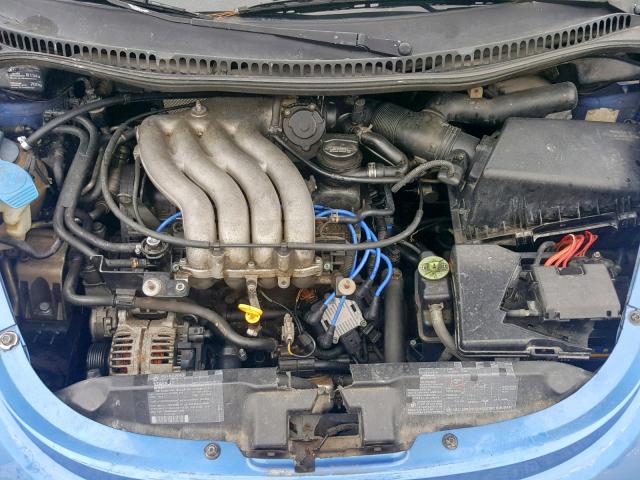 3VWCA21CXXM456221 - 1999 VOLKSWAGEN NEW BEETLE Blau Foto 7