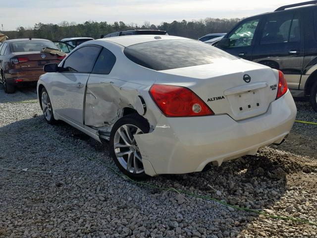 1N4BL2EP8AC150753 - 2010 NISSAN ALTIMA SR WHITE photo 3