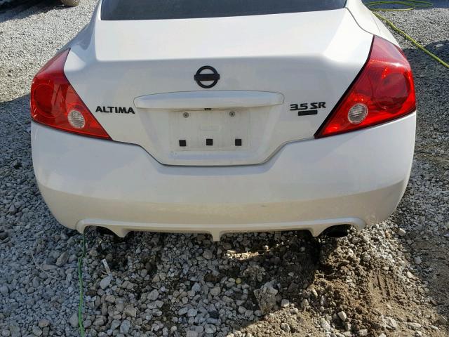 1N4BL2EP8AC150753 - 2010 NISSAN ALTIMA SR WHITE photo 9