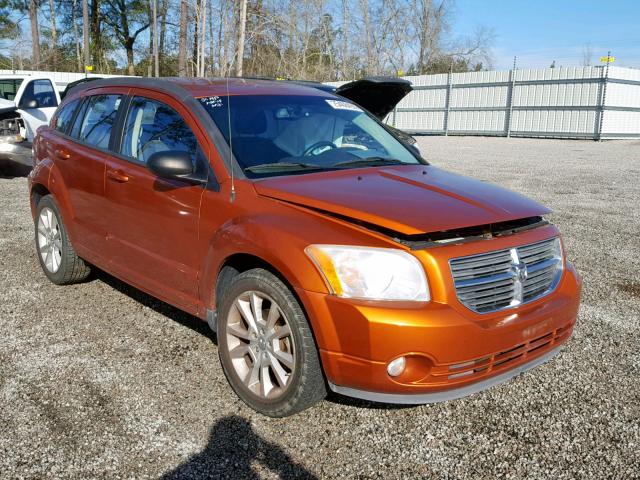 1B3CB5HA1BD108741 - 2011 DODGE CALIBER HE ORANGE photo 1