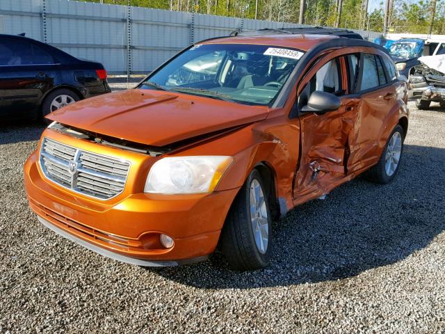 1B3CB5HA1BD108741 - 2011 DODGE CALIBER HE ORANGE photo 2