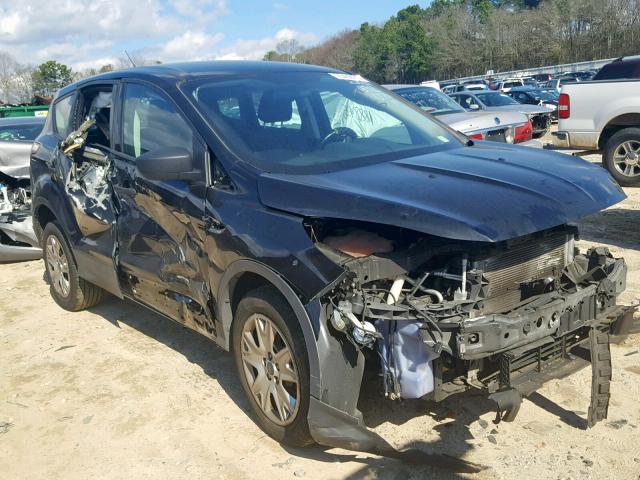 1FMCU0F76DUB43311 - 2013 FORD ESCAPE S BLACK photo 1