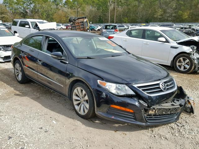 WVWMN7AN9CE515561 - 2012 VOLKSWAGEN CC SPORT BLACK photo 1