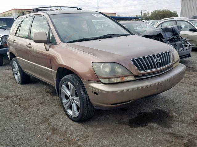 JT6HF10U1X0054600 - 1999 LEXUS RX 300 GOLD photo 1