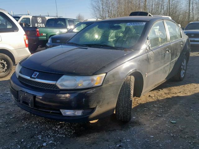 1G8AL52F64Z218255 - 2004 SATURN ION LEVEL BLACK photo 2