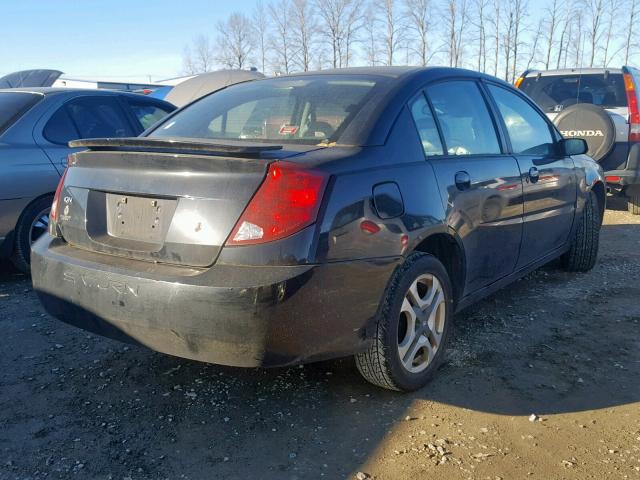 1G8AL52F64Z218255 - 2004 SATURN ION LEVEL BLACK photo 4