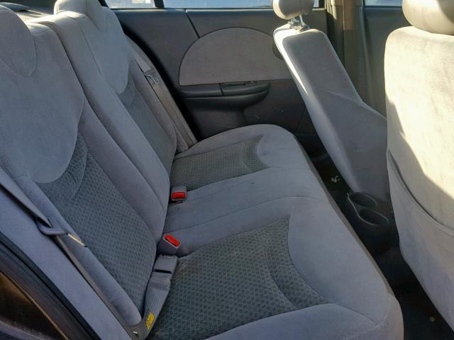 1G8AL52F64Z218255 - 2004 SATURN ION LEVEL BLACK photo 6