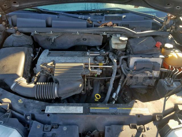 1G8AL52F64Z218255 - 2004 SATURN ION LEVEL BLACK photo 7