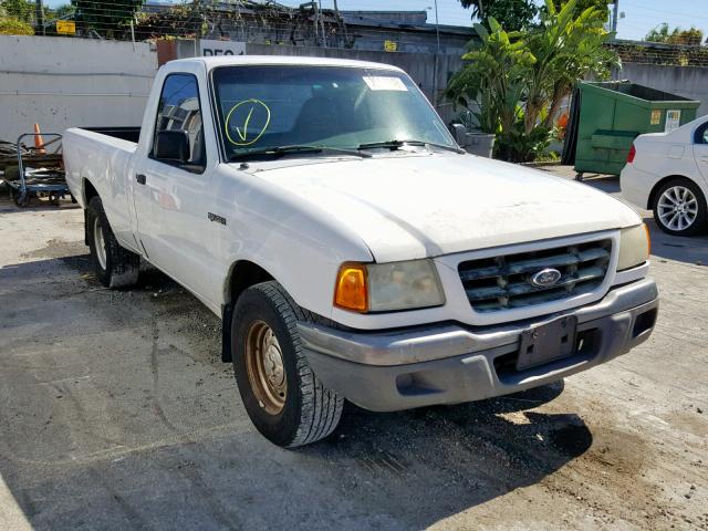 1FTYR10U22PA24716 - 2002 FORD RANGER WHITE photo 1