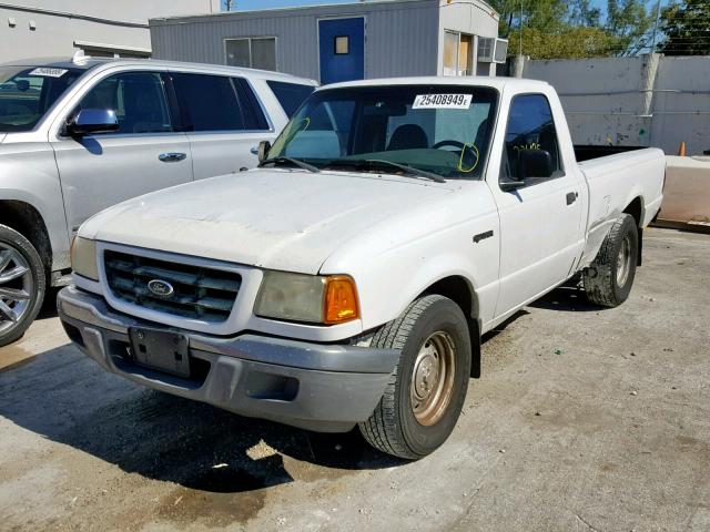 1FTYR10U22PA24716 - 2002 FORD RANGER WHITE photo 2