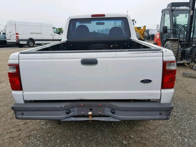 1FTYR10U22PA24716 - 2002 FORD RANGER WHITE photo 6