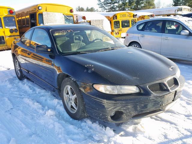 1G2WP12K6XF293649 - 1999 PONTIAC GRAND PRIX BLACK photo 1