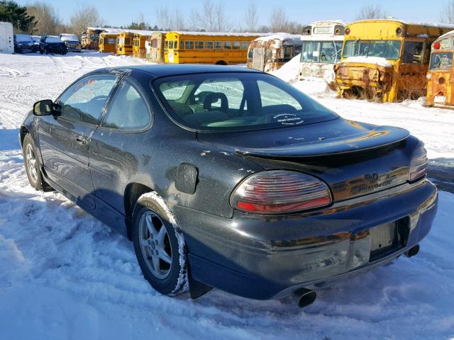 1G2WP12K6XF293649 - 1999 PONTIAC GRAND PRIX BLACK photo 3