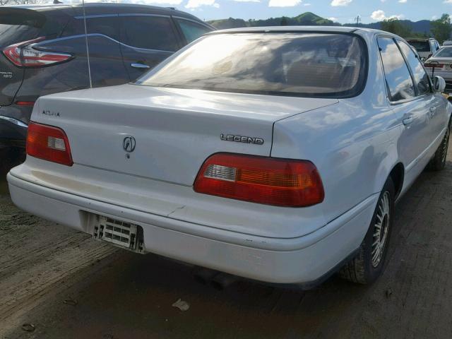 JH4KA7674MC054312 - 1991 ACURA LEGEND LS Ақ фото 4
