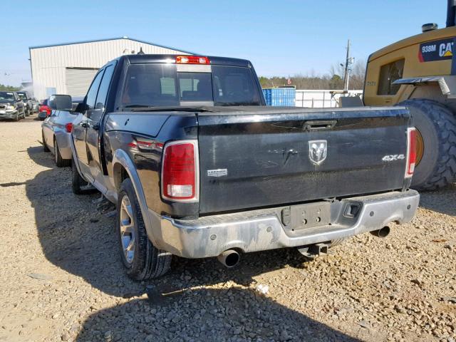 1C6RR7JT0DS554431 - 2013 RAM 1500 LARAM BLACK photo 3