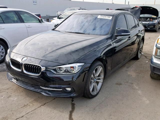 WBA8E9C57GK603992 - 2016 BMW 328 I SULE BLACK photo 2