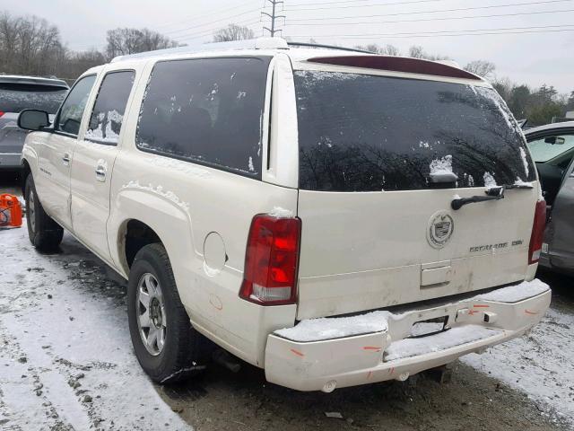 3GYFK66N36G195343 - 2006 CADILLAC ESCALADE E WHITE photo 3