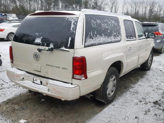 3GYFK66N36G195343 - 2006 CADILLAC ESCALADE E WHITE photo 4