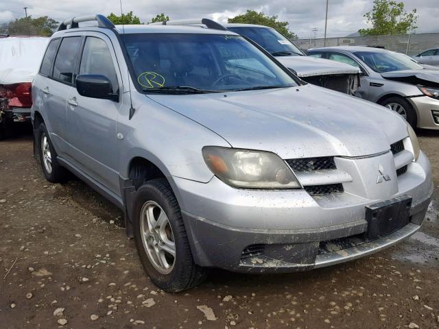 JA4LX31G53U096480 - 2003 MITSUBISHI OUTLANDER SILVER photo 1