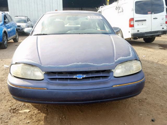 2G1WL52M0X1105160 - 1999 CHEVROLET LUMINA BAS BLUE photo 9