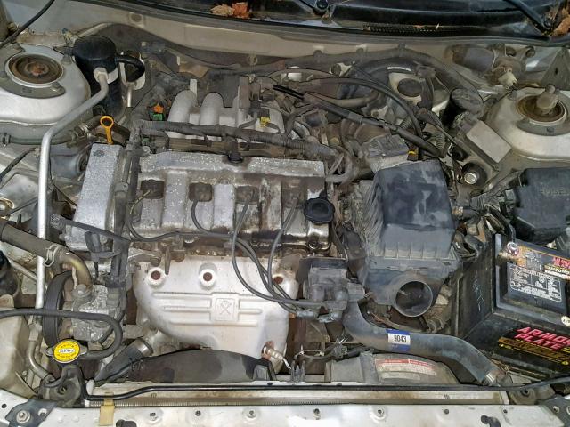 1YVGF22C725287112 - 2002 MAZDA 626 LX SILVER photo 7