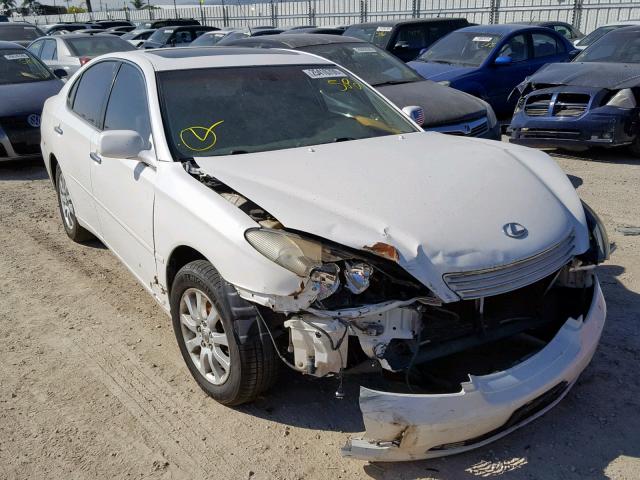 JTHBF30G625004290 - 2002 LEXUS ES 300 WHITE photo 1