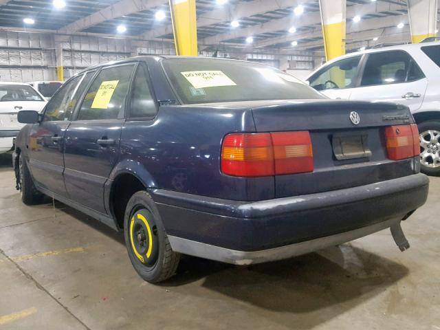 WVWEE83A5SE008871 - 1995 VOLKSWAGEN PASSAT GLX ლურჯი ფოტო 3