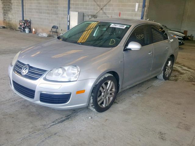 3VWEF71K17M201035 - 2007 VOLKSWAGEN JETTA WOLF SILVER photo 2