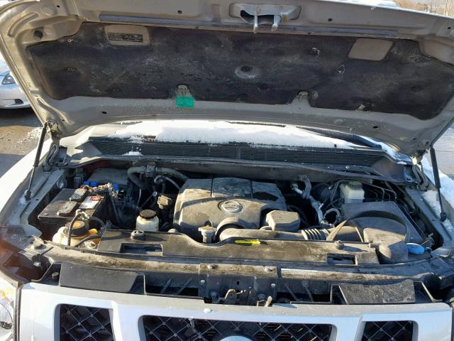 5N1AA0NC2AN609269 - 2010 NISSAN ARMADA SE SILVER photo 7