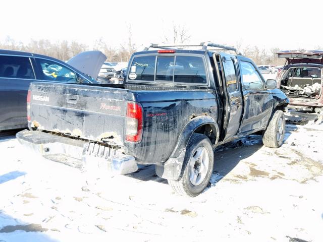 1N6ED27Y8YC428097 - 2000 NISSAN FRONTIER C BLACK photo 4