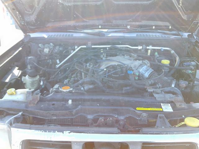 1N6ED27Y8YC428097 - 2000 NISSAN FRONTIER C BLACK photo 7