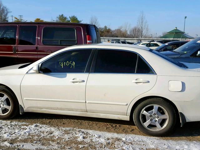 JHMCN36466C001279 - 2006 HONDA ACCORD HYB WHITE photo 9