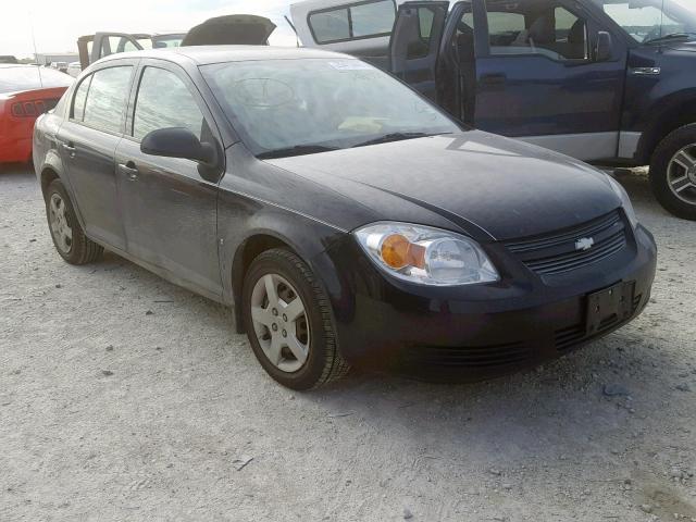 1G1AL58F687248881 - 2008 CHEVROLET COBALT LT BLACK photo 1