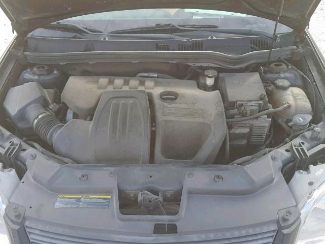 1G1AL58F687248881 - 2008 CHEVROLET COBALT LT BLACK photo 7