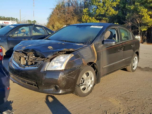 3N1AB6AP2AL712949 - 2010 NISSAN SENTRA 2.0 BLACK photo 2