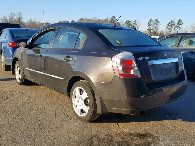 3N1AB6AP2AL712949 - 2010 NISSAN SENTRA 2.0 BLACK photo 3