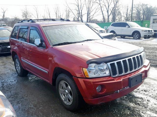 1J8HR68216C287673 - 2006 JEEP GRAND CHER RED photo 1